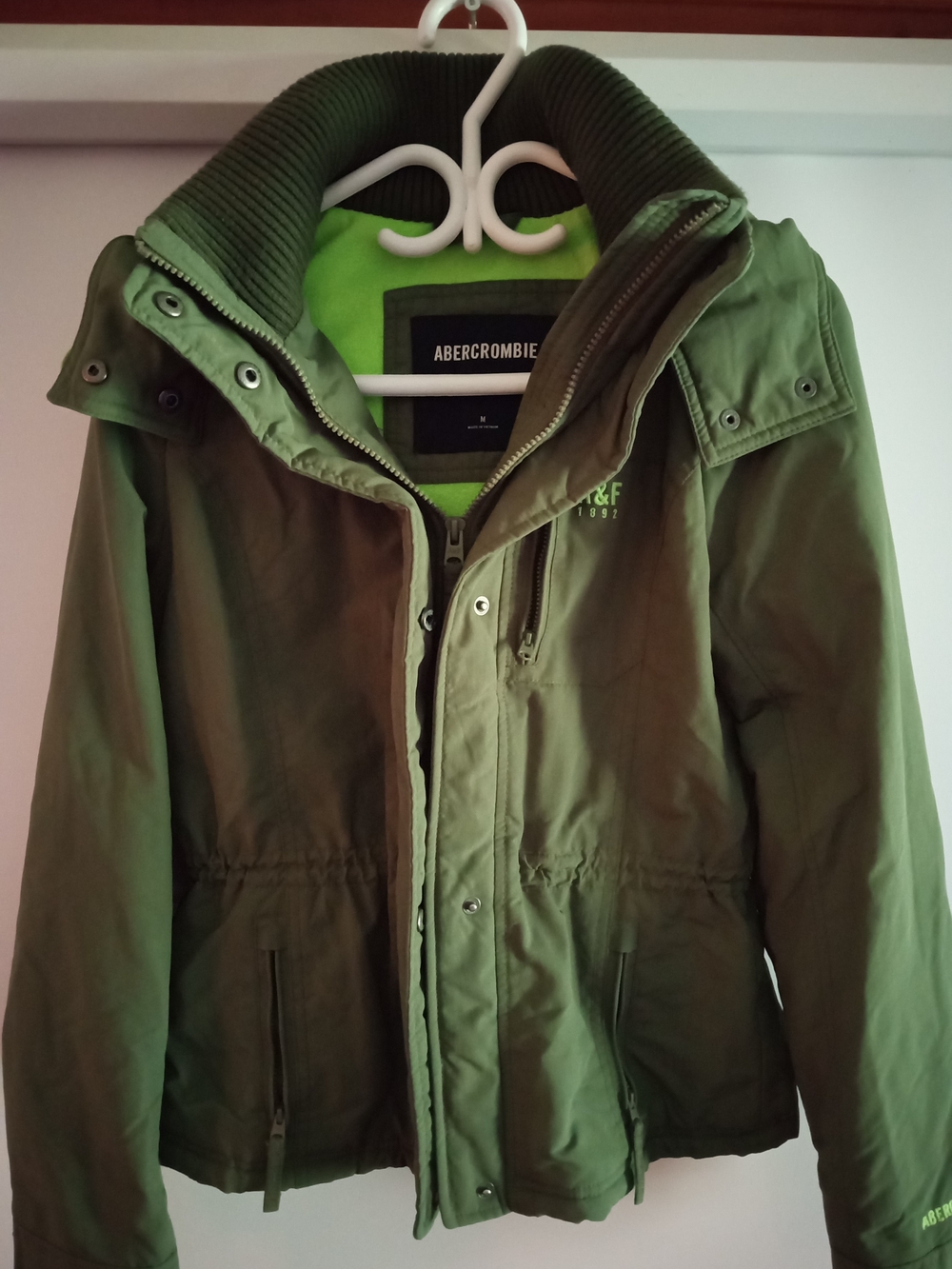 Vintage Abercrombie & Fitch Olive Green Field Jacket